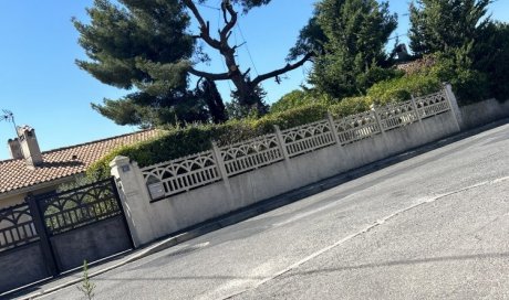 Abattage d’un arbre à Jouques 
